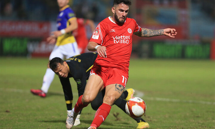 Hà Nội FC chia điểm với Viettel ở trận ra quân V-League 2023