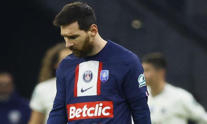 Messi lại lỡ hẹn với Cúp Quốc gia Pháp