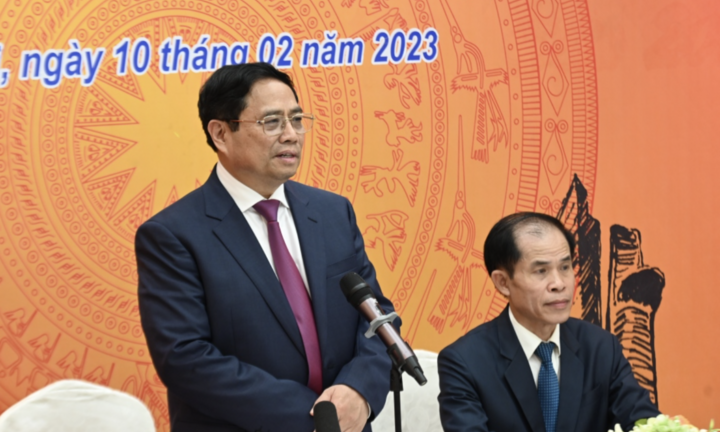 Thủ tướng gặp gỡ cán bộ, nhân viên ĐSQ và đại diện cộng đồng người Việt ở Brunei