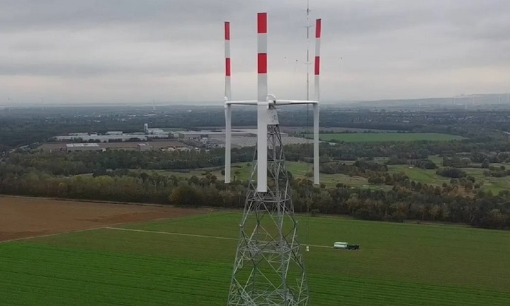Turbine gió trục dọc công suất 1,5 MW ở Thụy Sĩ