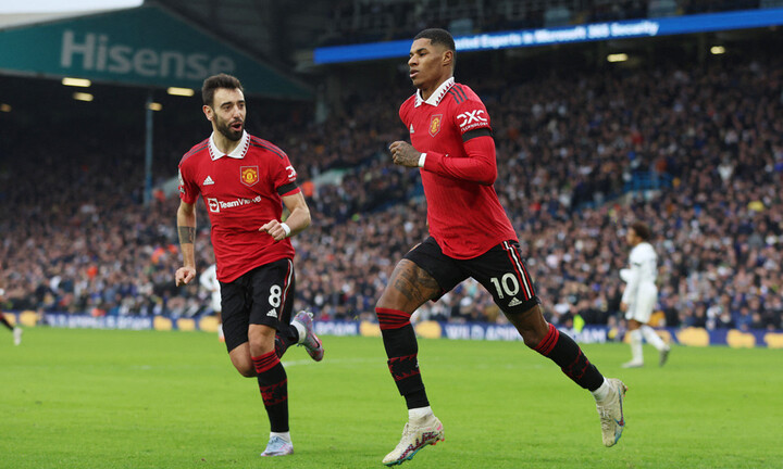 Rashford ghi bàn, Man Utd tạm chiếm ngôi nhì Ngoại hạng Anh 