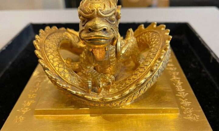 Đại gia Bắc Ninh chi 6 triệu euro mua ấn vàng quý nhất của vương triều Nguyễn