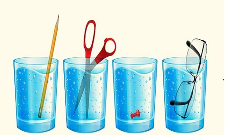 Thử thách 3 giây: Cốc nào nhiều nước nhất?