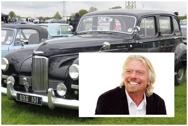 Bộ sưu tập xe hơi của tỷ phú 'chơi ngông' Richard Branson