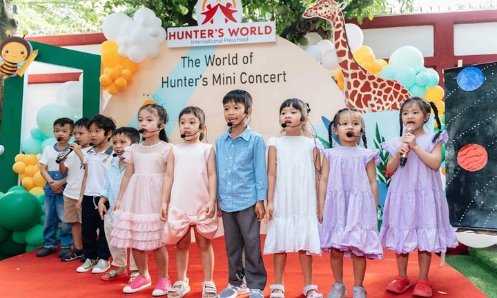 Trường mầm non Hunter’s World - sự lựa chọn lý tưởng dành cho bé yêu