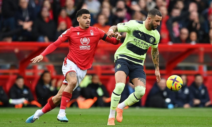 Trực tiếp bóng đá Nottingham Forest 1-1 Man City: Bàn gỡ hòa bất ngờ