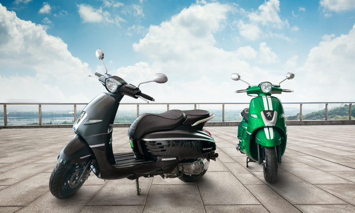 Thaco Auto bổ sung 2 màu mới cho dòng xe máy Peugeot Django