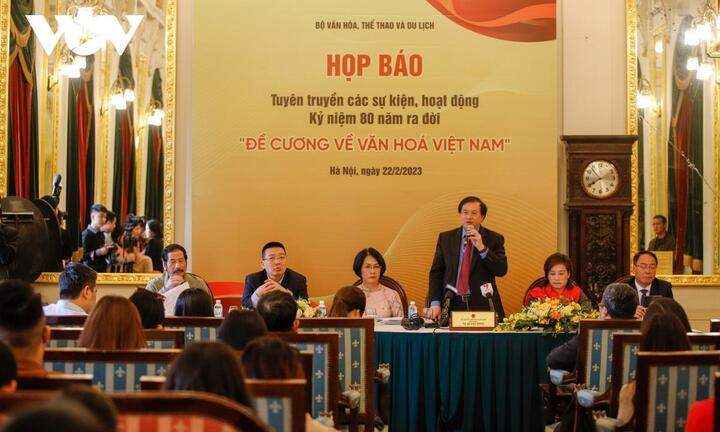 Nhiều sự kiện kỷ niệm 80 năm ra đời Đề cương về văn hóa Việt Nam