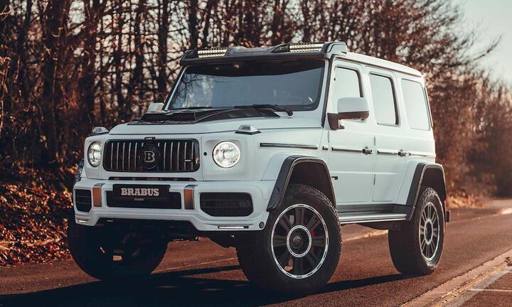 Mercedes-AMG G 63 4x4 Squared hầm hố hơn với bản độ của Brabus