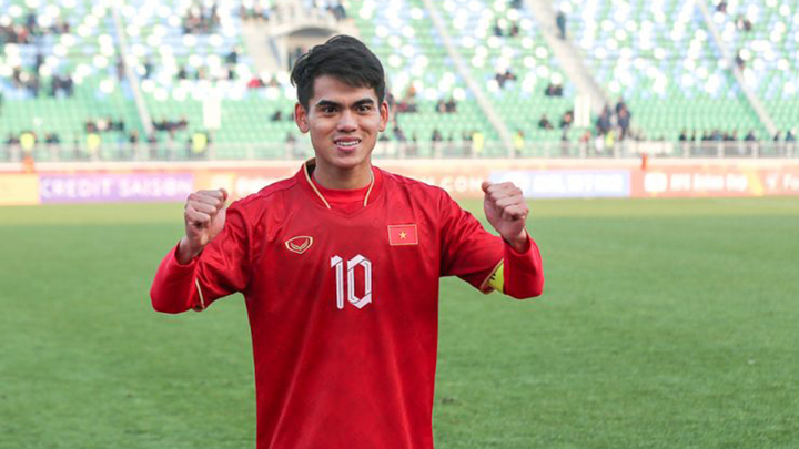 Khuất Văn Khang xuất sắc nhất trận U20 Việt Nam thắng U20 Australia