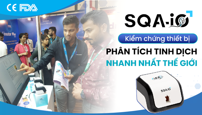 SQA-iO - Giải pháp phân tích mẫu xét nghiệm tinh dịch tự động 4.0