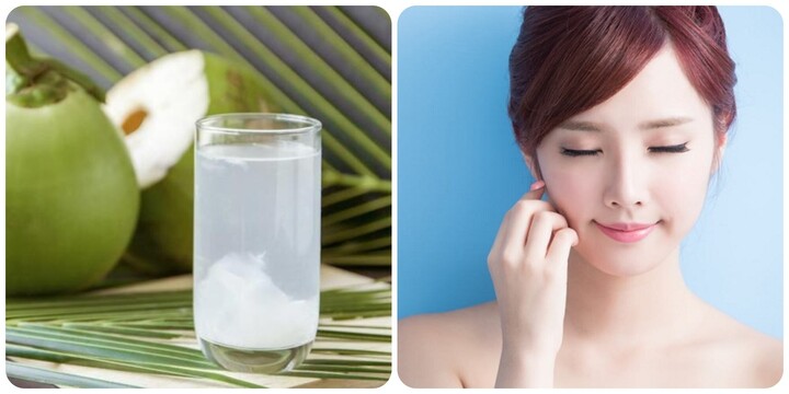 Tác dụng của nước dừa với phụ nữ