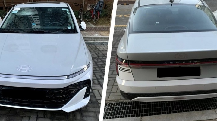 Hyundai Accent 2024 lộ ảnh thực tế trước ngày ra mắt