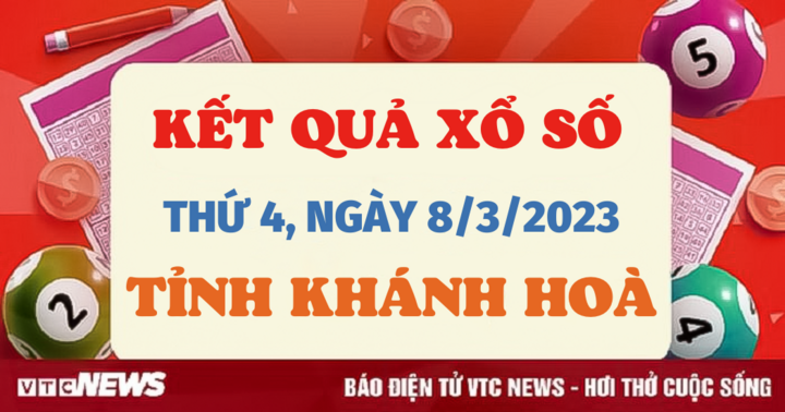 Xổ số Khánh Hòa 8/3 - Kết quả XSKH hôm nay 8/3/2023