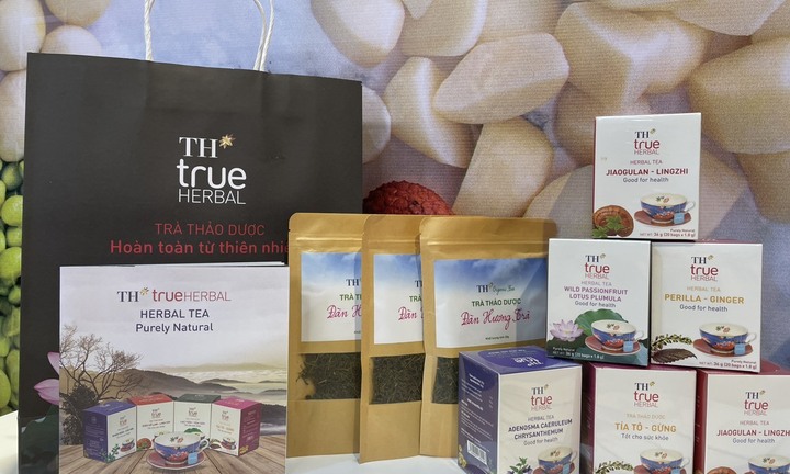 Trà thảo dược túi lọc TH true HERBAL gây ấn tượng tại triển lãm quốc tế