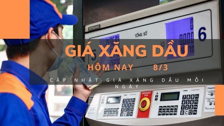 Giá xăng dầu hôm nay 8/3: Dầu Brent bất ngờ mất gần 3 USD/thùng