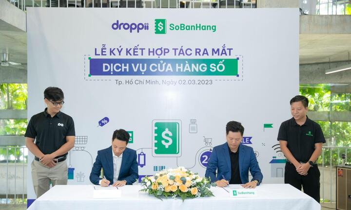 Sổ Bán Hàng và Droppi ra mắt dịch vụ cửa hàng số cho người kinh doanh online