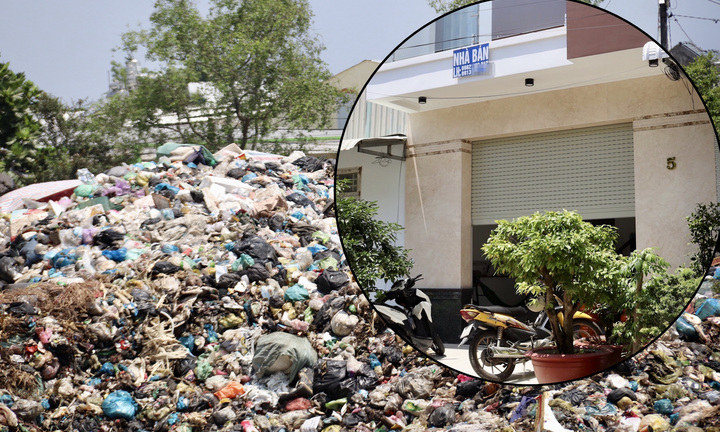 Cần Thơ: Bãi tập kết rác giữa khu dân cư bốc mùi hôi thối, dân treo biển bán nhà