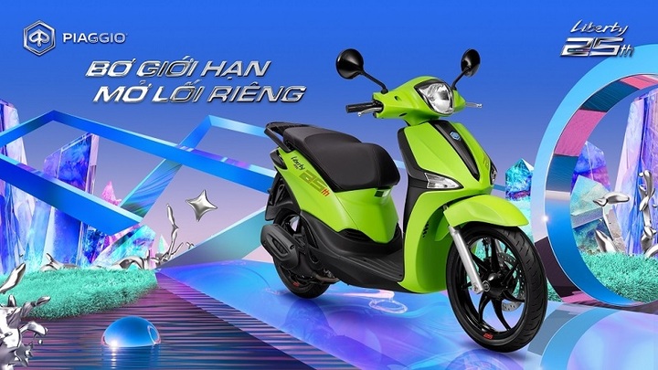 Bảng giá xe máy Piaggio Liberty mới nhất tháng 3/2023