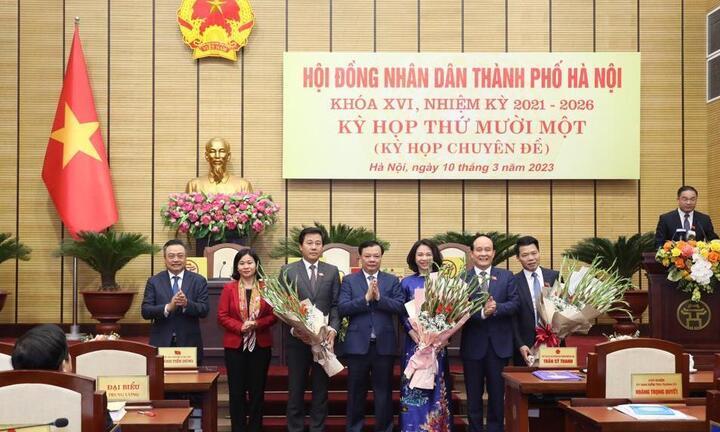 Giám đốc Sở Nội vụ Vũ Thu Hà được bầu làm Phó Chủ tịch UBND TP Hà Nội