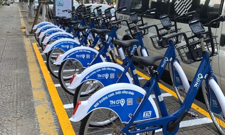 Đà Nẵng đặt 61 trạm xe đạp công cộng cho người dân, du khách thuê