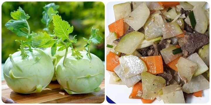 Những người không nên ăn su hào