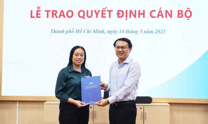 Bà Nguyễn Đình Như Hương được bổ nhiệm làm Giám đốc Trung tâm Báo chí TP.HCM