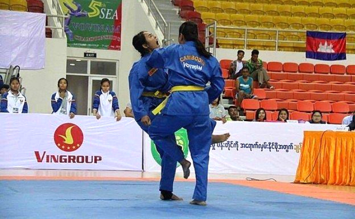 Campuchia tổ chức giải vô địch Vovinam Đông Nam Á