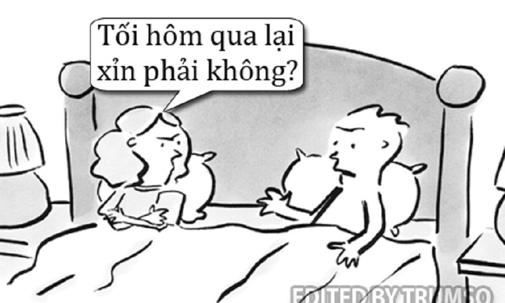 Khó lòng qua mặt được vợ