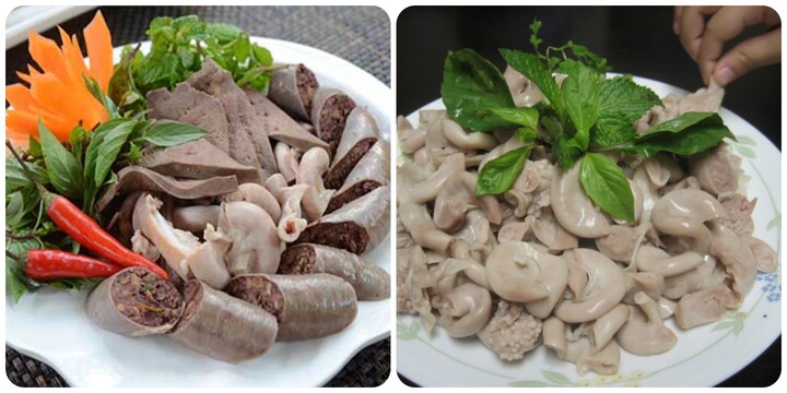 Những người không nên ăn lòng lợn