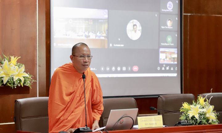 Nhà sư bảo vệ thành công luận án tiến sĩ tại Trường Đại học Trà Vinh