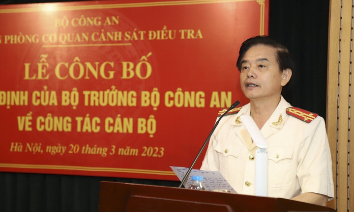 Đại tá Trần Văn Toản làm Phó Chánh Văn phòng Cơ quan CSĐT Bộ Công an