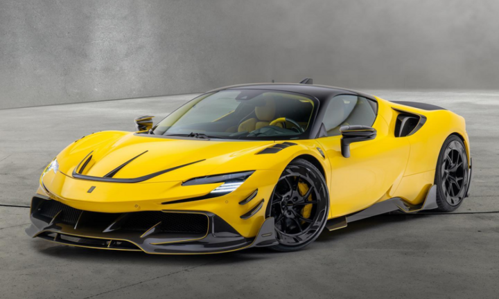 Ferrari SF90 hầm hố với gói độ của Mansory