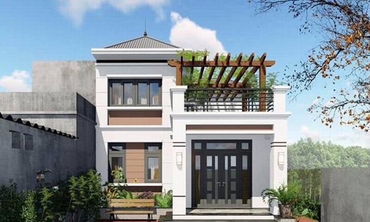 Những mẫu nhà 2 tầng đẹp giá 700 triệu đồng không chỗ chê