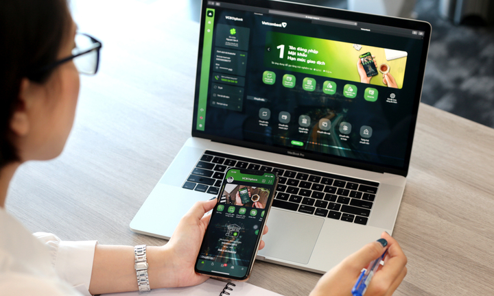 Vietcombank triển khai giải pháp thanh toán chạm trên thiết bị VCB Tap to Phone