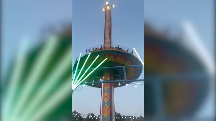 Đứt cáp tháp quay, hàng chục người rơi mạnh xuống đất