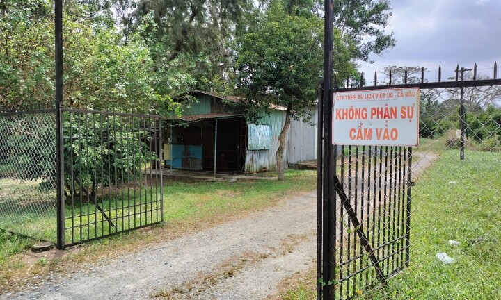 10 năm khởi công, dự án du lịch hơn 15ha ở Cà Mau vẫn là bãi đất hoang