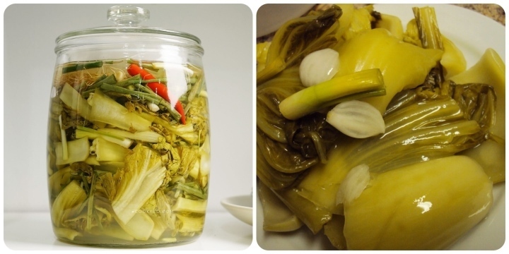 Bí quyết muối dưa cải giòn ngon, không váng