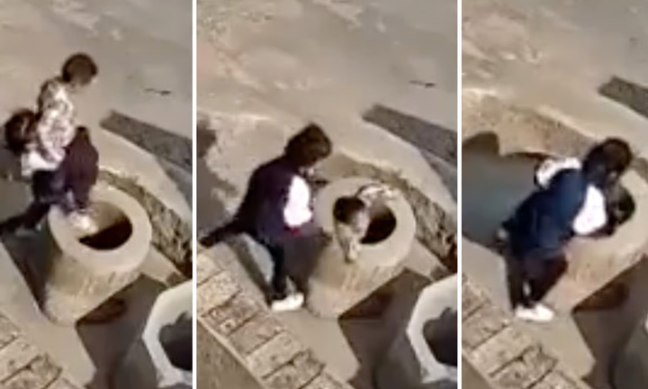 Cứu kịp thời bé trai bị bé gái 7 tuổi ném xuống giếng vì bắt chước trên tivi