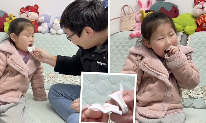 Chuyện nhổ răng khiến dân mạng cười ngất: Bố run tay, con gái nói dễ rồi tự làm