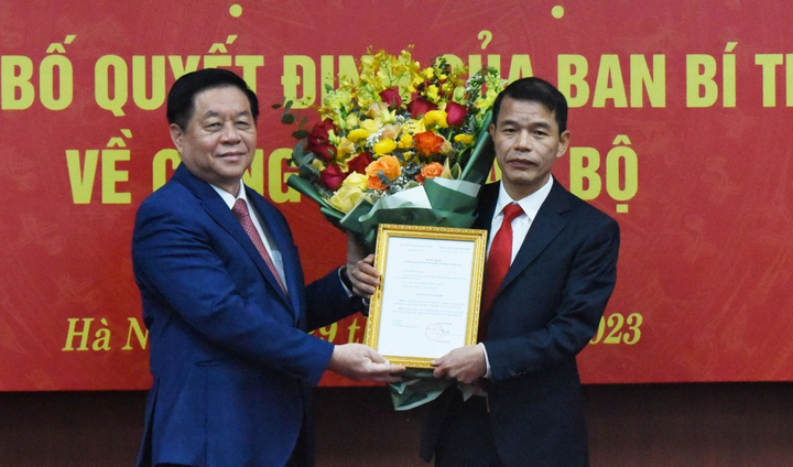 Ông Vũ Thanh Mai giữ chức Phó Trưởng Ban Tuyên giáo Trung ương