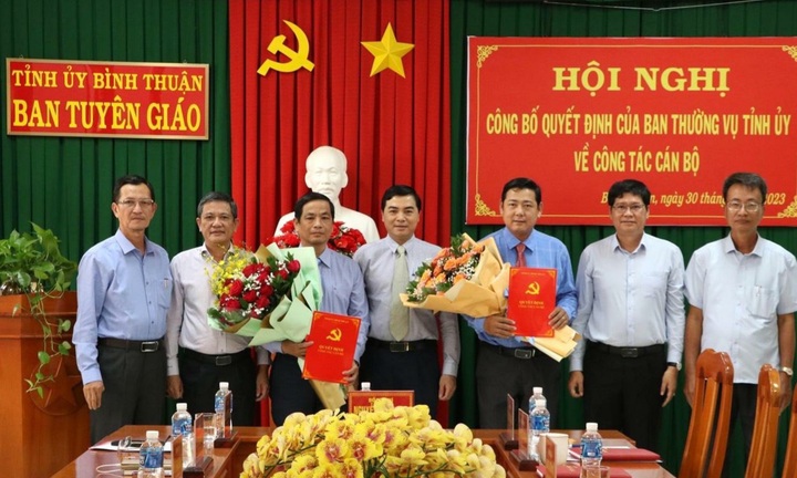 Bí thư Huyện ủy Hàm Tân làm Trưởng Ban Tuyên giáo Tỉnh ủy Bình Thuận