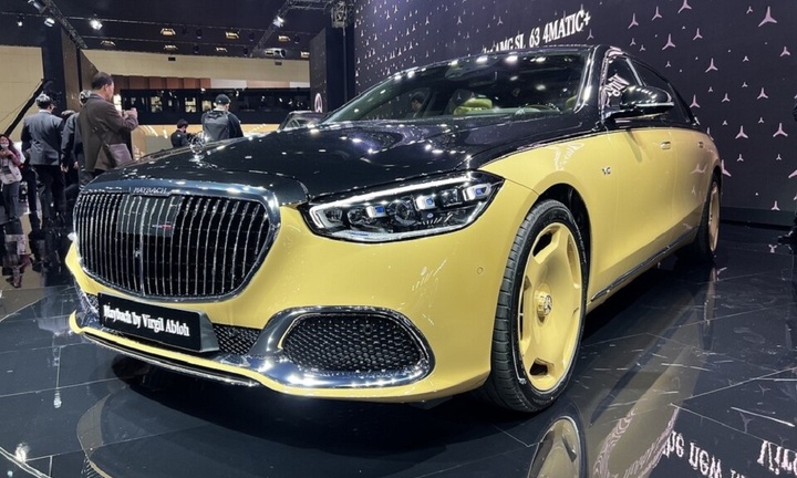 Cận cảnh Mercedes-Maybach S 680 bản giới hạn 150 chiếc toàn cầu