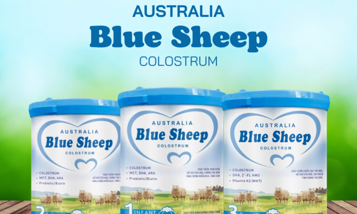 Blue Sheep Colostrum – Bổ sung MCT giúp bé tăng cân hiệu quả