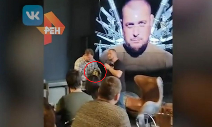 Khoảnh khắc phóng viên Nga bị sát hại bằng thuốc nổ ở Saint Petersburg