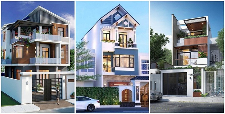 Những mẫu nhà phố 3 tầng đẹp nhất