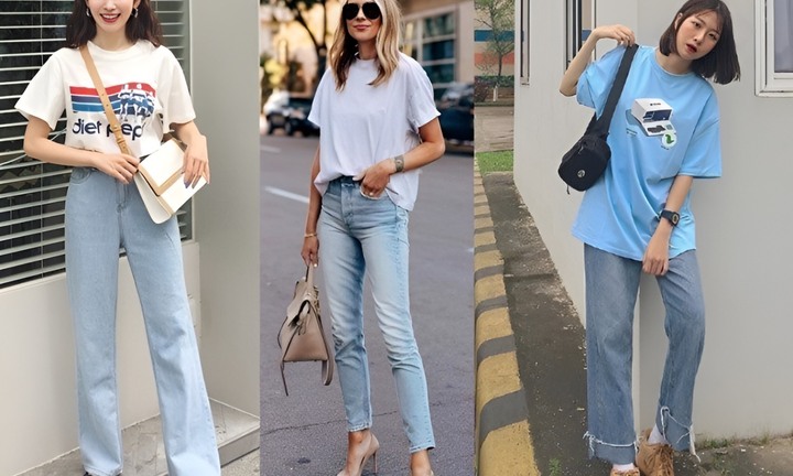 Nắm rõ cách phối đồ với áo thun giúp bạn trở nên có gu hơn