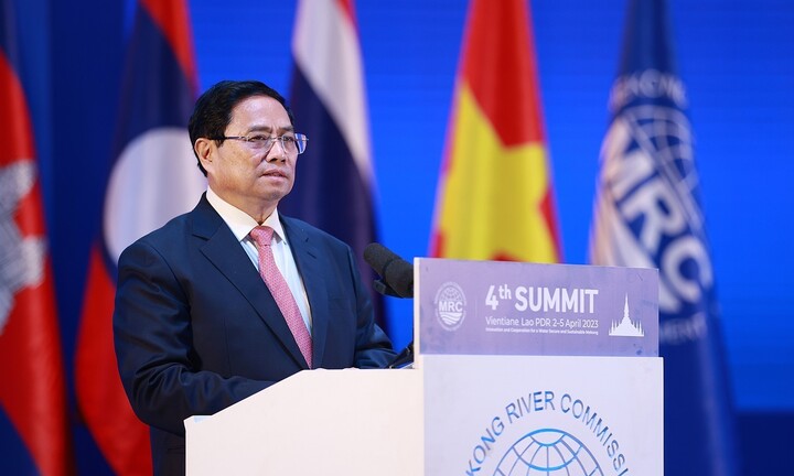 Thủ tướng Phạm Minh Chính: Lưu vực Mekong đứng trước thách thức chưa từng có