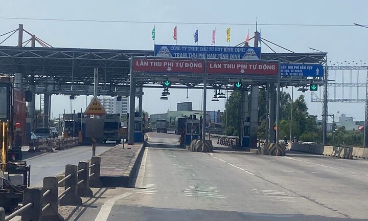 BOT Nam Bình Định bị kiến nghị tạm dừng thu phí