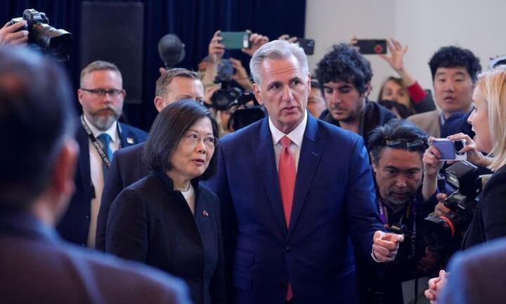 Chủ tịch Hạ viện Mỹ gặp lãnh đạo Đài Loan Thái Anh Văn